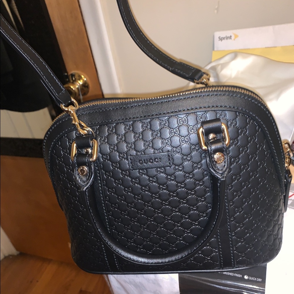 Black Gucci cross body